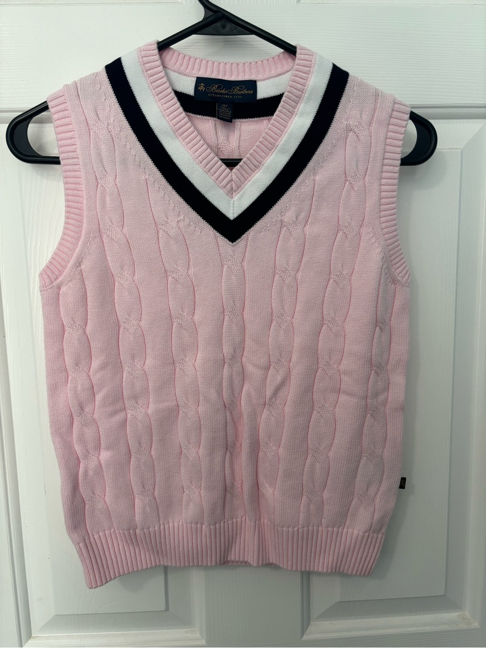 NWT Brooks Brothers Youth Sweater Vest